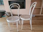 2 Vintage Thonet stoelen ZMG Radomsko, Huis en Inrichting, Stoelen, Ophalen, Gebruikt, Bruin, Twee