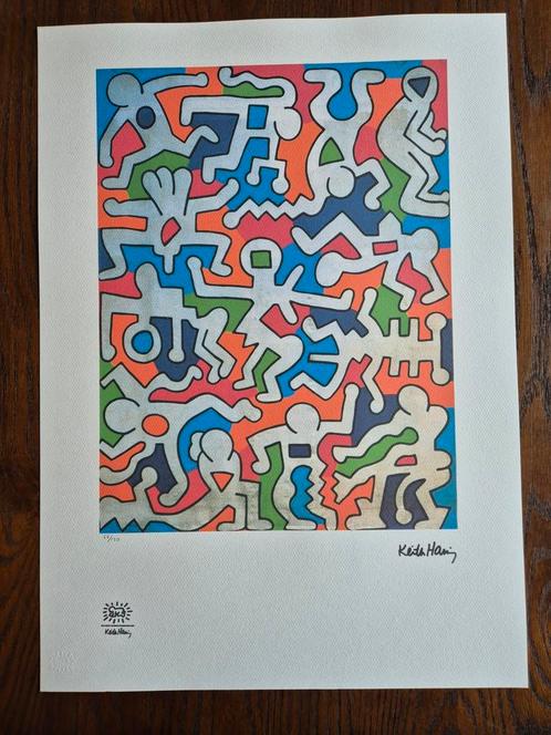 Keith Haring Litho, Antiek en Kunst, Kunst | Litho's en Zeefdrukken, Ophalen