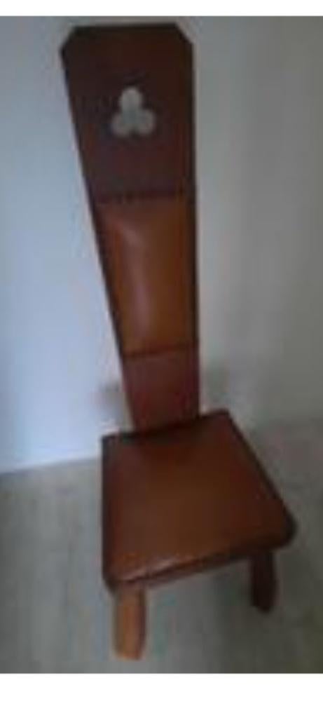 spaanse stoel, Antiek en Kunst, Antiek | Meubels | Stoelen en Banken, Ophalen