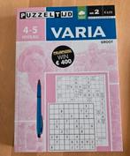 Puzzeltijd Varia groot niveau 4-5 (Nieuw), Hobby en Vrije tijd, Denksport en Puzzels, Ophalen of Verzenden, Nieuw, Puzzelboek
