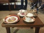 Engels en Frans bloemen servies, Antiek en Kunst, Ophalen