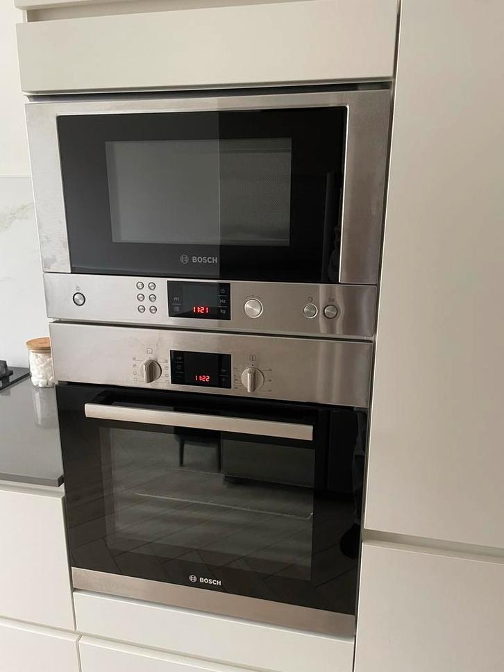 Inbouw Oven & Magnetron - Bosch, Witgoed en Apparatuur, Ovens, Gebruikt, Inbouw, Oven, 45 tot 60 cm, 45 tot 60 cm, Hete lucht