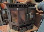 Houtkachel barbas met kachelpijp, Huis en Inrichting, Ophalen, Gebruikt, Houtkachel, Inbouw