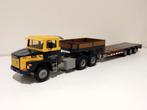 Miho Scania LS141 + Zon models semi dieplader vd Heuvel, Hobby en Vrije tijd, Modelauto's | 1:50, Ophalen of Verzenden, Zo goed als nieuw
