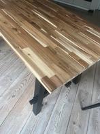 Eettafel Acacia, Zo goed als nieuw, Vijf personen of meer, 150 tot 200 cm, Modern