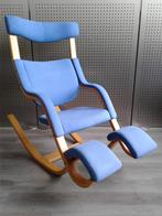 Stokke (Variér) Gravity (Lichtblauw), Heel Mooi!, Huis en Inrichting, Fauteuils, Ophalen, Metaal, Zo goed als nieuw, Variér