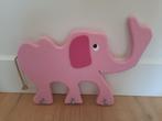 roze kinderkapstokje (kapstok kind), Ophalen of Verzenden, Gebruikt, Wanddecoratie