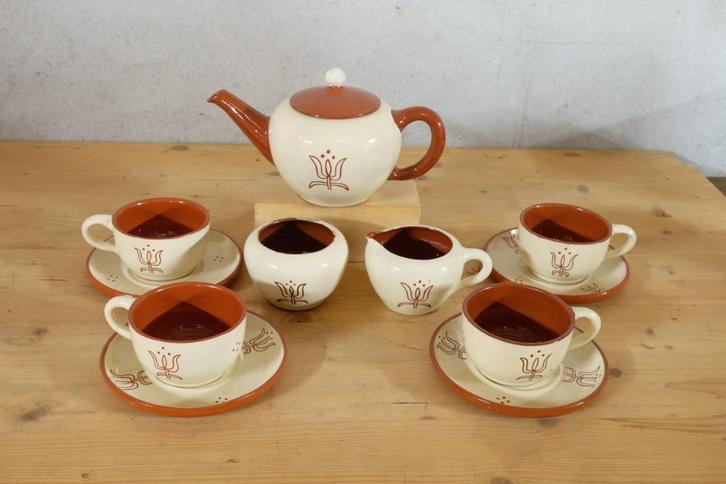 keramiek Vermeulen Holland   servies, Antiek en Kunst, Antiek | Keramiek en Aardewerk, Ophalen of Verzenden