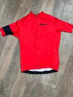 Wielrenshirt Santini, maat M, Fietsen en Brommers, Fietsaccessoires | Fietskleding, Ophalen of Verzenden, Zo goed als nieuw, Santini