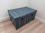 Kist donkergrijs, Huis en Inrichting, Woonaccessoires | Kisten, Ophalen, Minder dan 50 cm, 50 tot 100 cm, Zo goed als nieuw