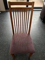 Eetkamer stoelen, Huis en Inrichting, Ophalen, Gebruikt, Bruin, Vijf, Zes of meer stoelen