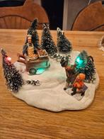 Kerstdorp Prieeltjes - Set Lemax luville typisch Hollands, Ophalen of Verzenden, Gebruikt