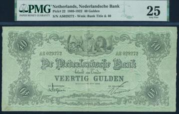 PMG 25 - 40 Gulden 1919 ‘Groentje’ - AS029272 beschikbaar voor biedingen