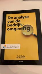 A.J. Marijs - Analyse van de bedrijfsomgeving 2e druk, Ophalen of Verzenden, Zo goed als nieuw, A.J. Marijs; W. Hulleman