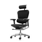 NEW ERGOHUMAN Ergonomische Bureaustoel EHE2 HAF ZWART STOF !, Huis en Inrichting, Bureaustoelen, Zwart, Nieuw, Ophalen of Verzenden