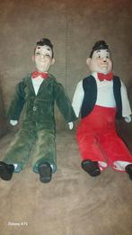 Laurel en hardy porselein poppen, Verzamelen, Beelden en Beeldjes, Ophalen of Verzenden, Zo goed als nieuw, Mens