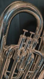 LAATSTE WEEK Yamaha YEB201S bas tuba, Ophalen of Verzenden, Zo goed als nieuw, Euphonium of Tenortuba
