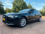 Perfect rijdende Audi A6 2.0TDI 2012 MET NIEUWE APK, Auto's, Euro 5, Zwart, Leder, Diesel