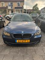 BMW 5-Serie 2.0 520I AUT 2009 Blauw, Auto's, BMW, Automaat, Achterwielaandrijving, 4 cilinders, Blauw