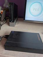 Nintendo Wii met accessoires+spellen externe harde schijf., 2 spelers, Ophalen of Verzenden, Zo goed als nieuw, Vanaf 7 jaar