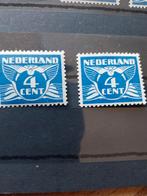 Nvph 148 vliegende duif 2x  4 cent postfris uit 1924 ., Ophalen of Verzenden
