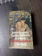 JEROEN BROUWERS/ZACHTJES KNETTEREN DE LETTEREN/1975/SYNOPSIS, Ophalen, Jeroen Brouwers, Zo goed als nieuw, Nederland