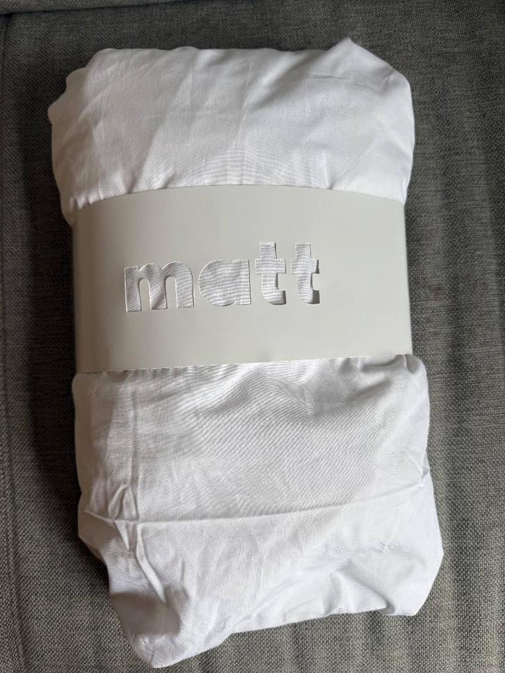 Matt Sleeps Hoeslaken (80 x 190 cm) - ONGEBRUIKT, Huis en Inrichting, Slaapkamer | Beddengoed, Nieuw, Hoeslaken of Sloop, Eenpersoons