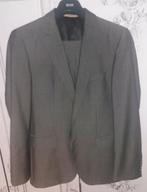 Hugo Boss pak maat 50 grijs antraciet 2 knoopsluiting, Maat 48/50 (M), Ophalen of Verzenden, Zo goed als nieuw, Hugo Boss