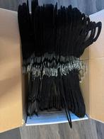Doos vol velvet zwarte kleding hangers, Ophalen, Zo goed als nieuw