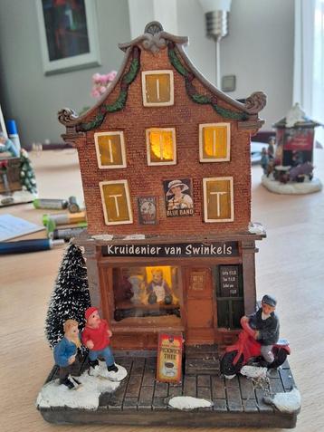 Kersthuisje Typisch Hollands, kruidenierswinkel, kerst beschikbaar voor biedingen