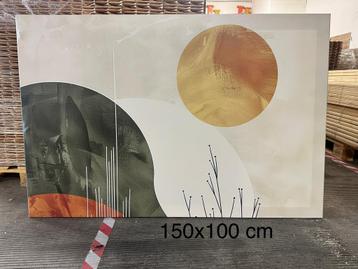 Canvas schilderij 150x100 cm Japandi NIEUW beschikbaar voor biedingen
