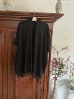 ZWARTE STOLA C.Q.OMSLAGDOEK, Ophalen of Verzenden, Zo goed als nieuw, Sjaal