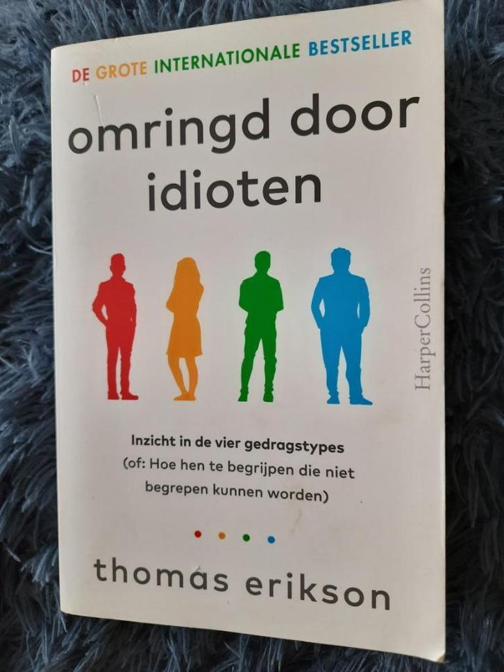 Omringd door idioten - Thomas Erikson, Boeken, Psychologie, Zo goed als nieuw, Sociale psychologie, Ophalen of Verzenden