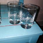 Olifant jenever borrelglaasjes 2 stuks, Verzamelen, Ophalen, Gebruikt, Borrel- of Shotglas