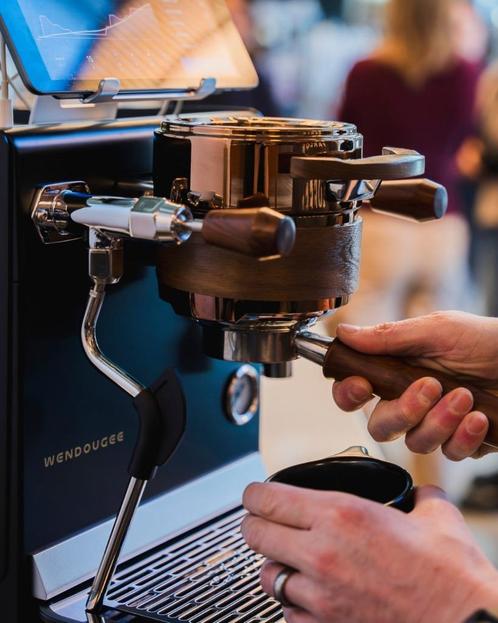 Wendougee DATA S dubbele boiler espressomachineen drukprofie, Witgoed en Apparatuur, Koffiezetapparaten, Nieuw, Gemalen koffie
