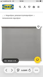 Rolgordijn verduisterend IKEA Fridans 80 x 195 grijs, Zo goed als nieuw, Grijs, 150 tot 200 cm, 50 tot 100 cm