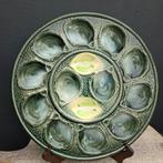 Grote St Clement faience Frankrijk oester serveerschaal, Antiek en Kunst, Antiek | Schalen, Ophalen of Verzenden