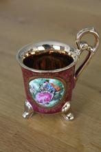 Espresso kopje op 3 pootjes, Limoges Fragonard, porselein, Antiek en Kunst, Ophalen of Verzenden