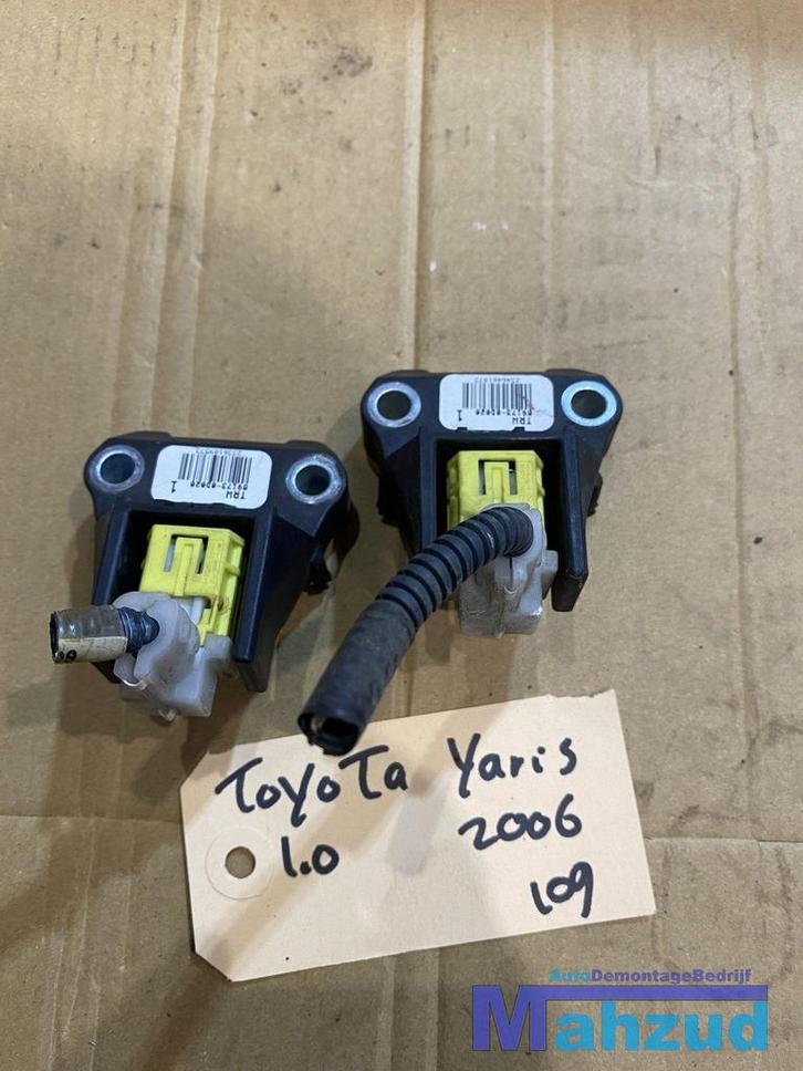 TOYOTA YARIS 2 P9 Airbag crash sensor links rechts voor, Auto-onderdelen, Elektronica en Kabels, Toyota, Gebruikt, Ophalen of Verzenden