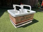 Leuk nieuw fietskrat voor aan stuur retro ptt post, Ophalen of Verzenden, Nieuw, Fietskrat, Stuurbevestiging