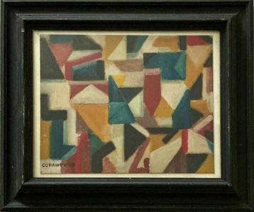 Copanov - Olieverf - 1942 Russisch constructivisme beschikbaar voor biedingen