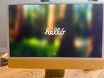 Apple iMac 24" M1 geel 16Gb en 512Gb SSD - AppleCare+, Ophalen, SSD, IMac, Zo goed als nieuw