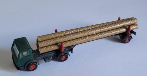 N-spoor Wiking Berlin W Truck met boomstammen oplegger, Hobby en Vrije tijd, Modeltreinen | N-Spoor, Zo goed als nieuw, Overige typen