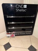 CND Shellac Wall Rack XL, Sieraden, Tassen en Uiterlijk, Uiterlijk | Cosmetica en Make-up, Ophalen, Zwart, Zo goed als nieuw, Handen en Nagels