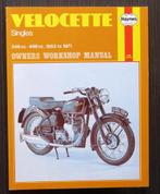 Velocette Singles 1953-71 Workshop Manual (Haynes) - 1986, Motoren, Verzenden, Overige merken
