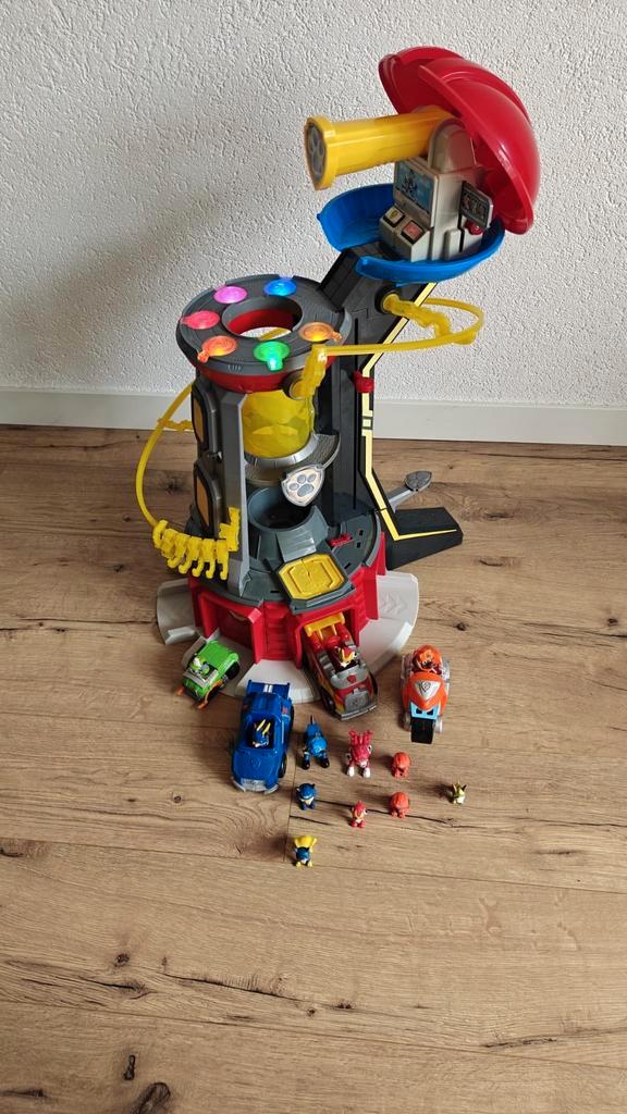 Paw Patrol Toren.(Mighty Pups), Kinderen en Baby's, Speelgoed | Actiefiguren, Gebruikt, Ophalen of Verzenden