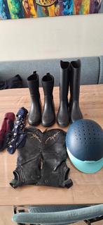 Set voor paardrijden laarzen, cap, jas, bodywarmer en sokken, Gebruikt, Kinderen, Overige soorten, Ophalen of Verzenden