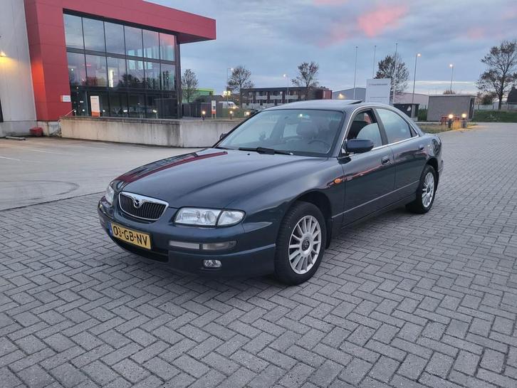 Xedos 9-serie 2.5i V6 AIRCO AUTOMAAT SCHUIFDAK BOMVOL BLAUW, Auto's, Overige Auto's, Particulier, Te koop, ABS, Airbags, Airconditioning