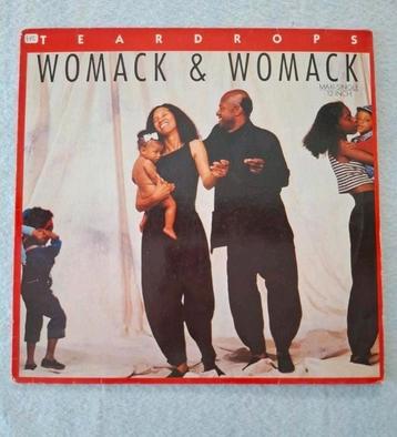 Lp maxi single womack & womack teardrops beschikbaar voor biedingen