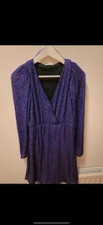 Paarse pailletten jurk, Kleding | Dames, Jumpsuits, Ophalen of Verzenden, Zo goed als nieuw, Maat 46/48 (XL) of groter, Paars
